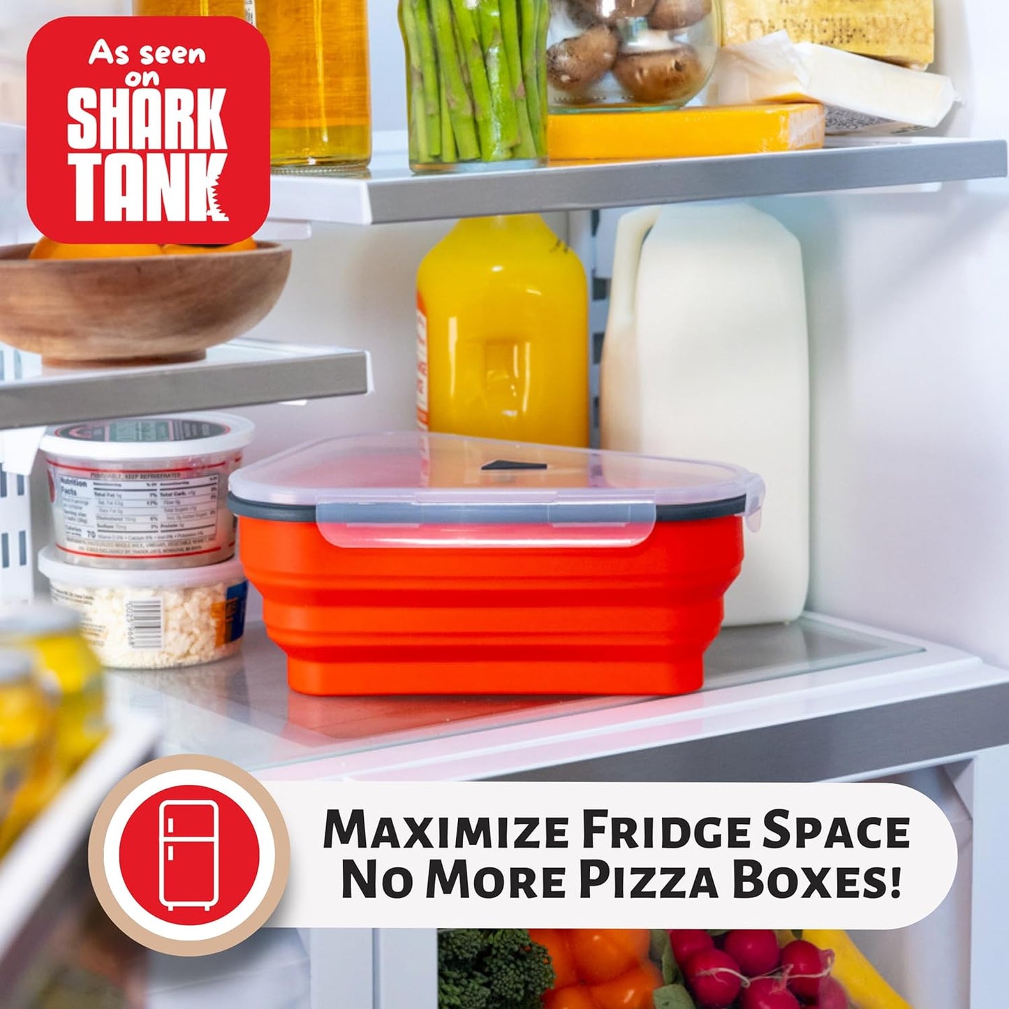 The Perfect Pizza Pack™ -  Pizza Storage Container