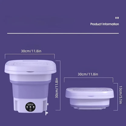 Portable 8L Mini-Washing Machine