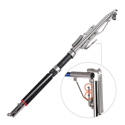 Self-Lifting Fishing Rod with Automatic Casting