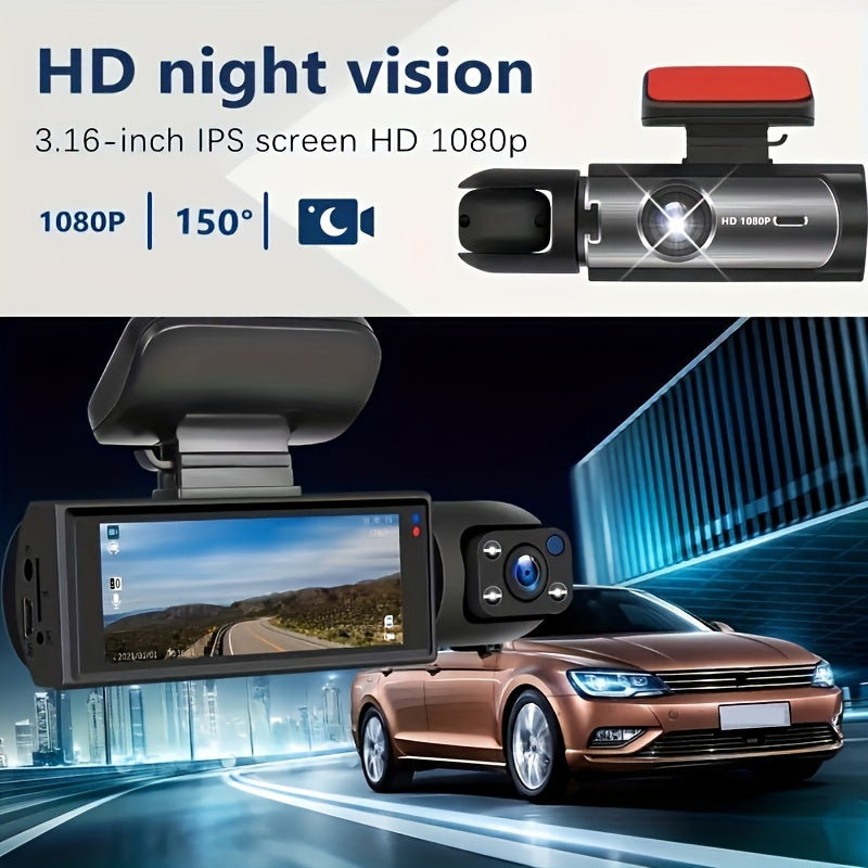 1080P Dual Camera Dash Cam