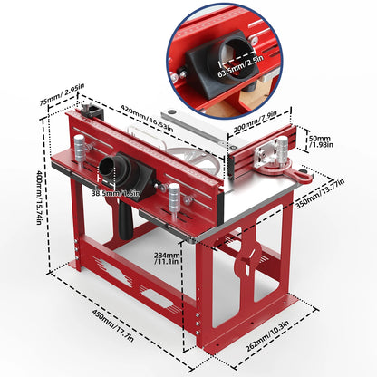 ENJOYWOOD Bench Top Router Table Workbench