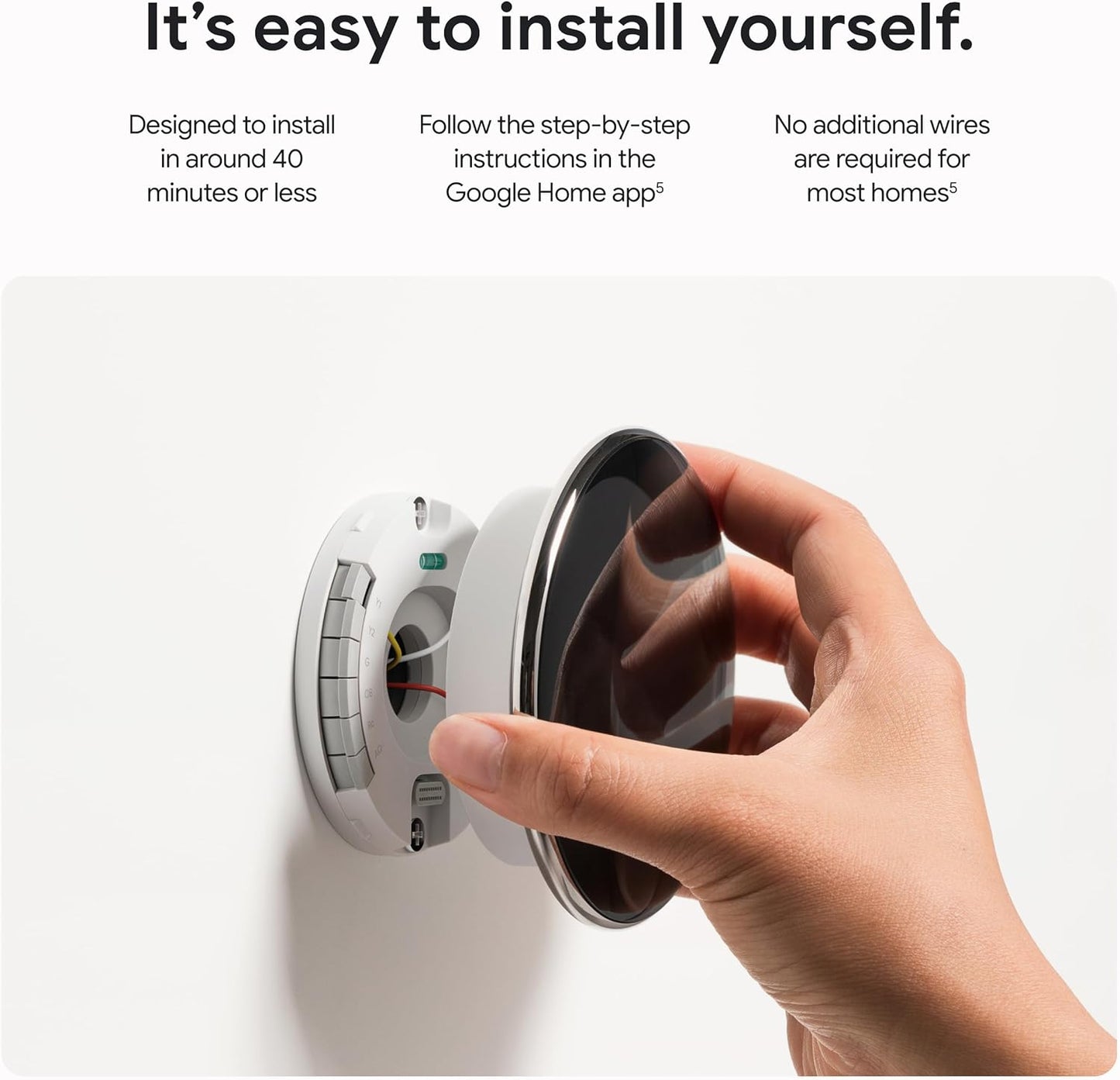 GOOGLE 4th-Gen Learning Thermostat