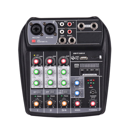 LIXADA AI-4: 4-Channel Portable Mixer with Wireless Connectivity