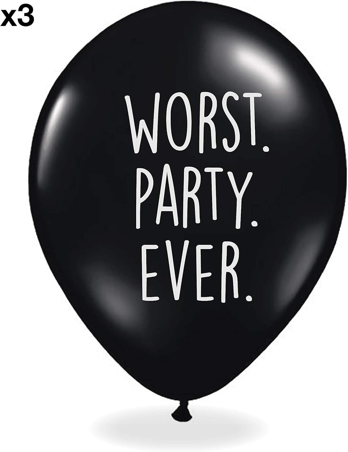 Abusive Adult Birthday Balloons - Pack of 12 