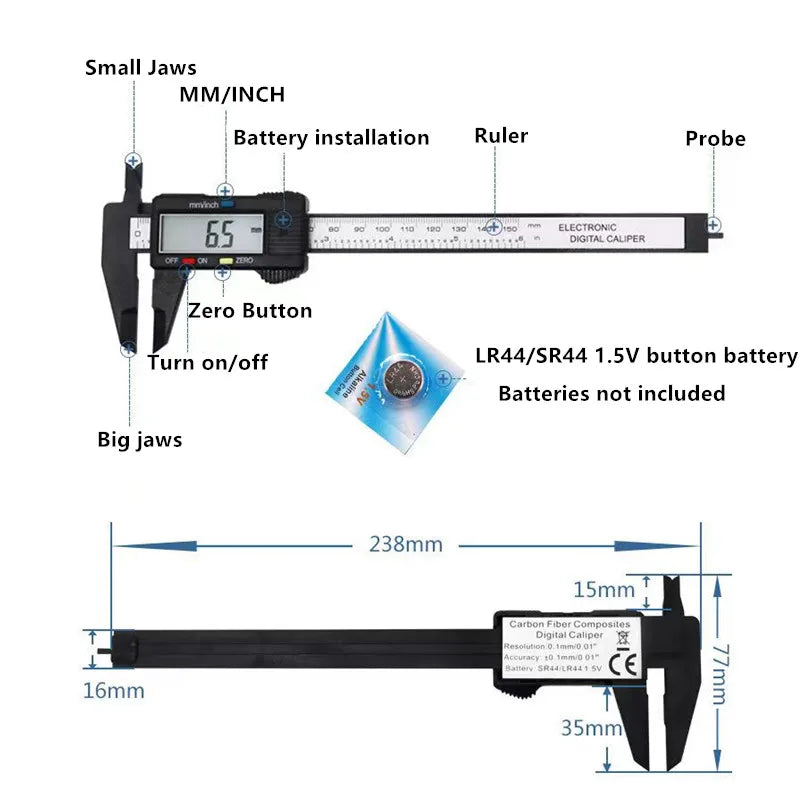 SHENGMEIYU Electronic Digital Caliper