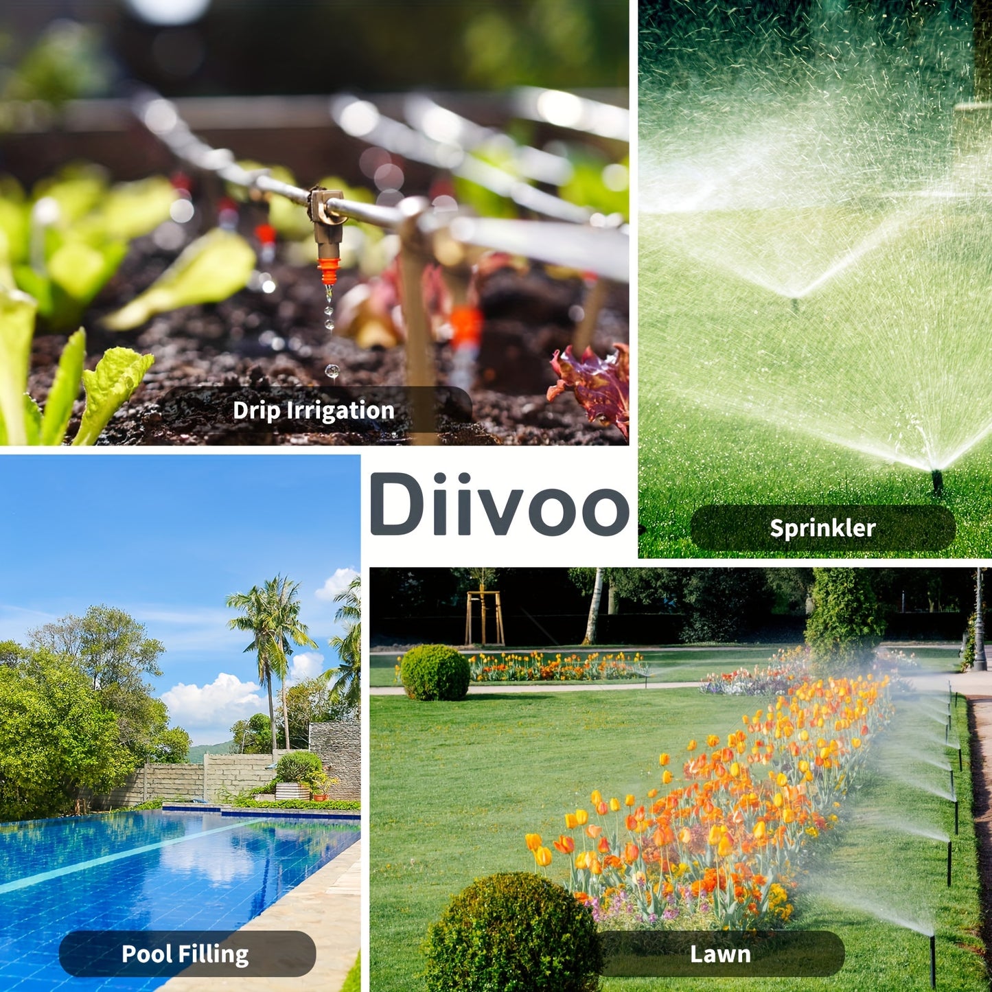 DIIVOO Sprinkler Timer System