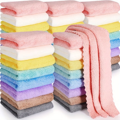 20pc Solid Color Washcloths