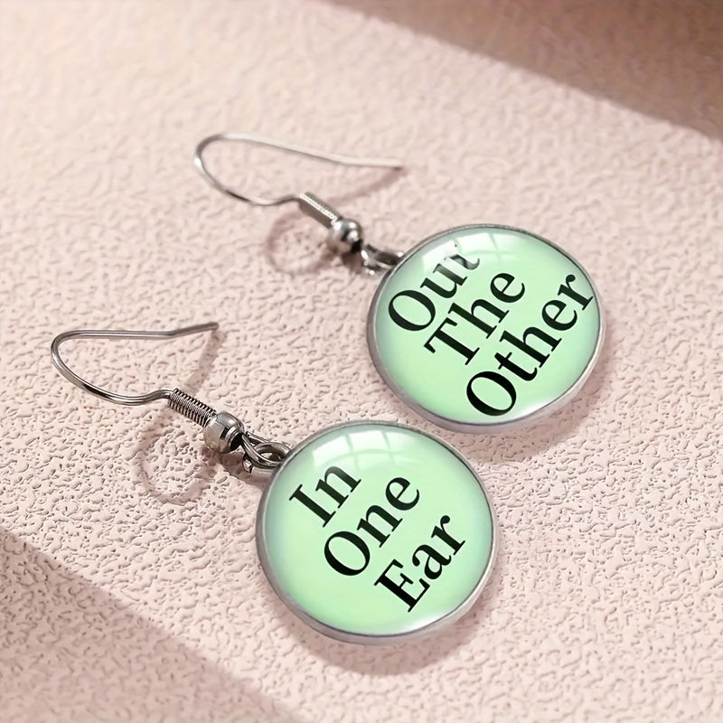 "In-One-Ear, Out-The-Other" Earrings