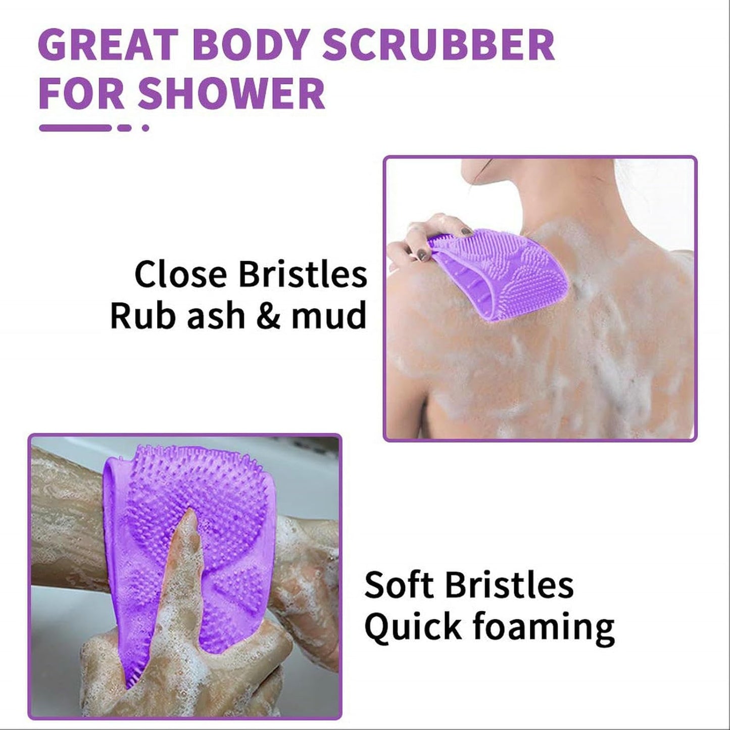 35" Silicone Back Scrubber