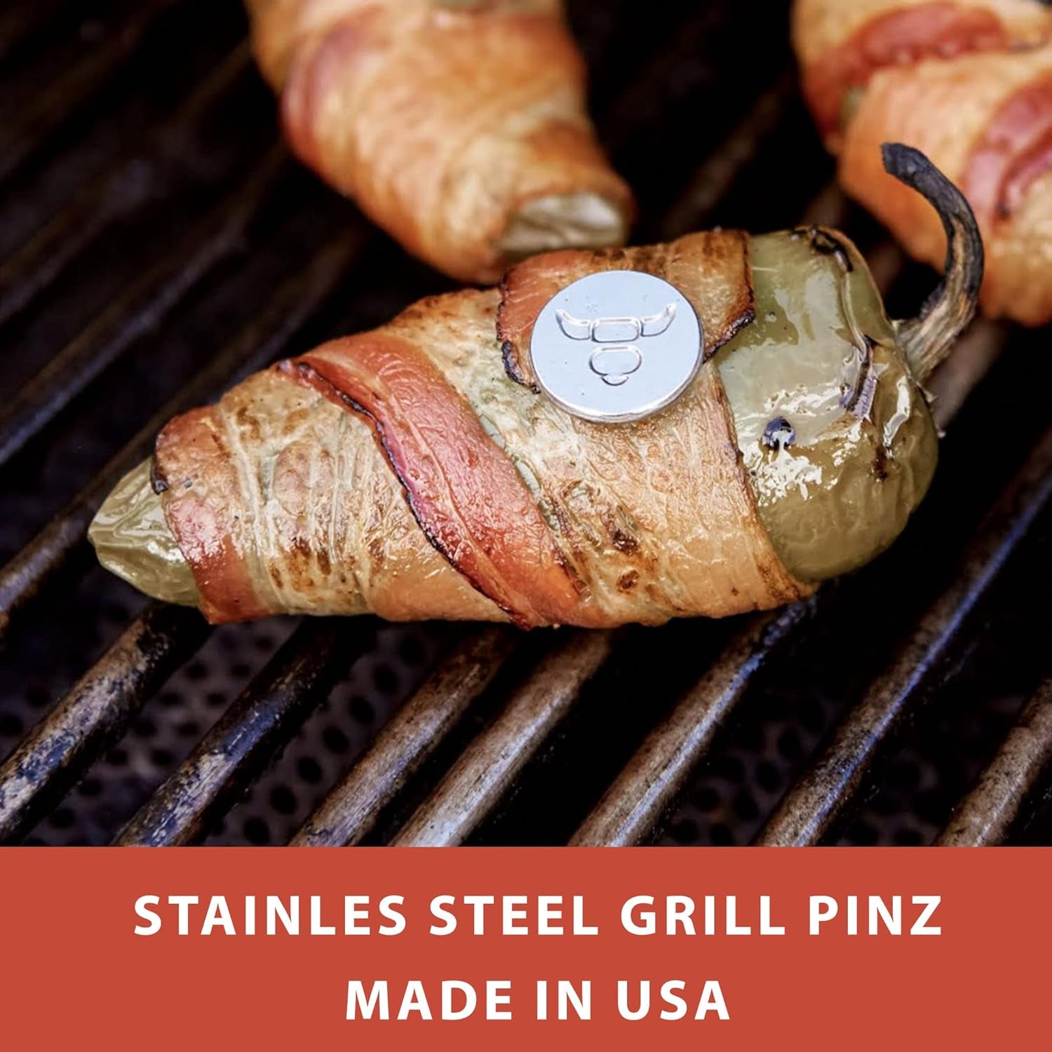 GRILL PINZ Reusable Food & Steak Markers