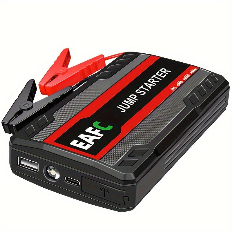 Portable Car Jump Starter With LED