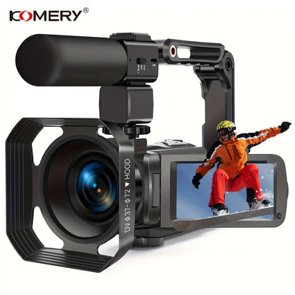 KOMERY 4K Video Camcorder