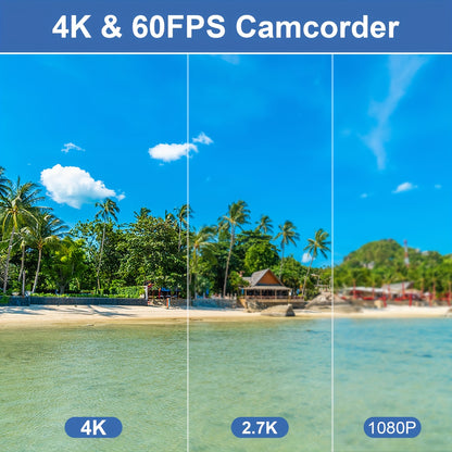 KOMERY 4K Video Camcorder