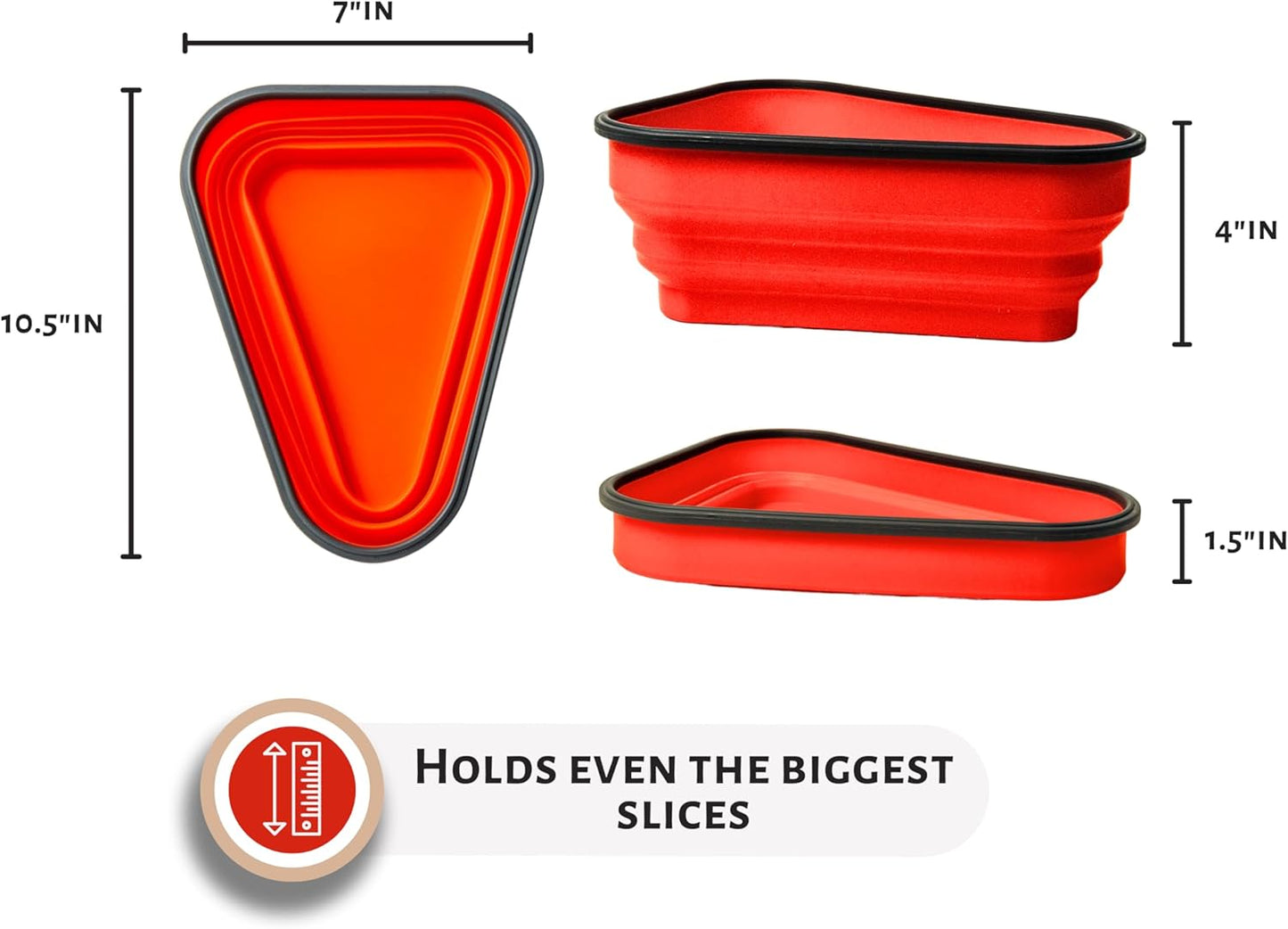 The Perfect Pizza Pack™ -  Pizza Storage Container