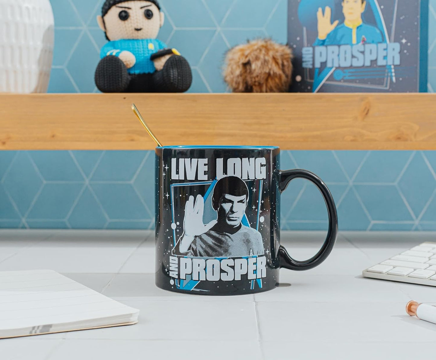 SPOCK Live Long and Prosper Ceramic Mug