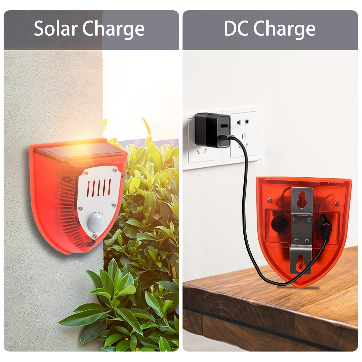 Solar-Powered Outdoor Security Alarm