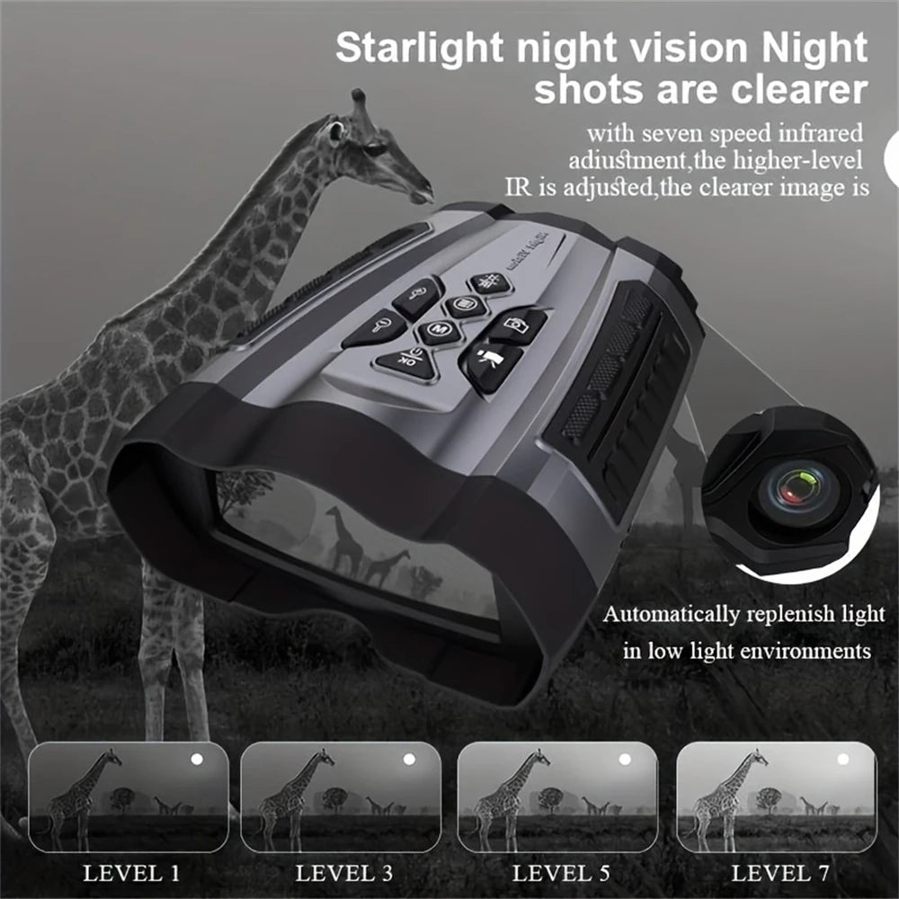 Portable 300M Infrared Night Vision Binoculars