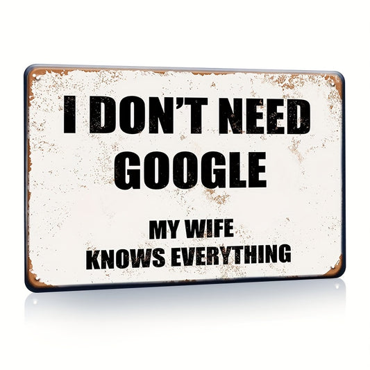 "Google Who?" Funny Wall Decor