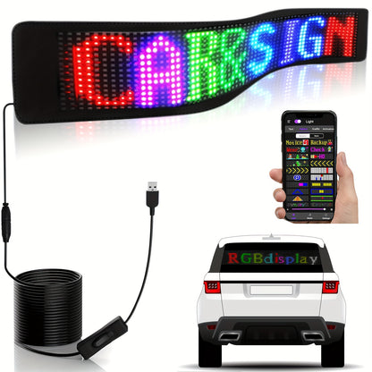 Customizable Wireless LED Scrolling Sign