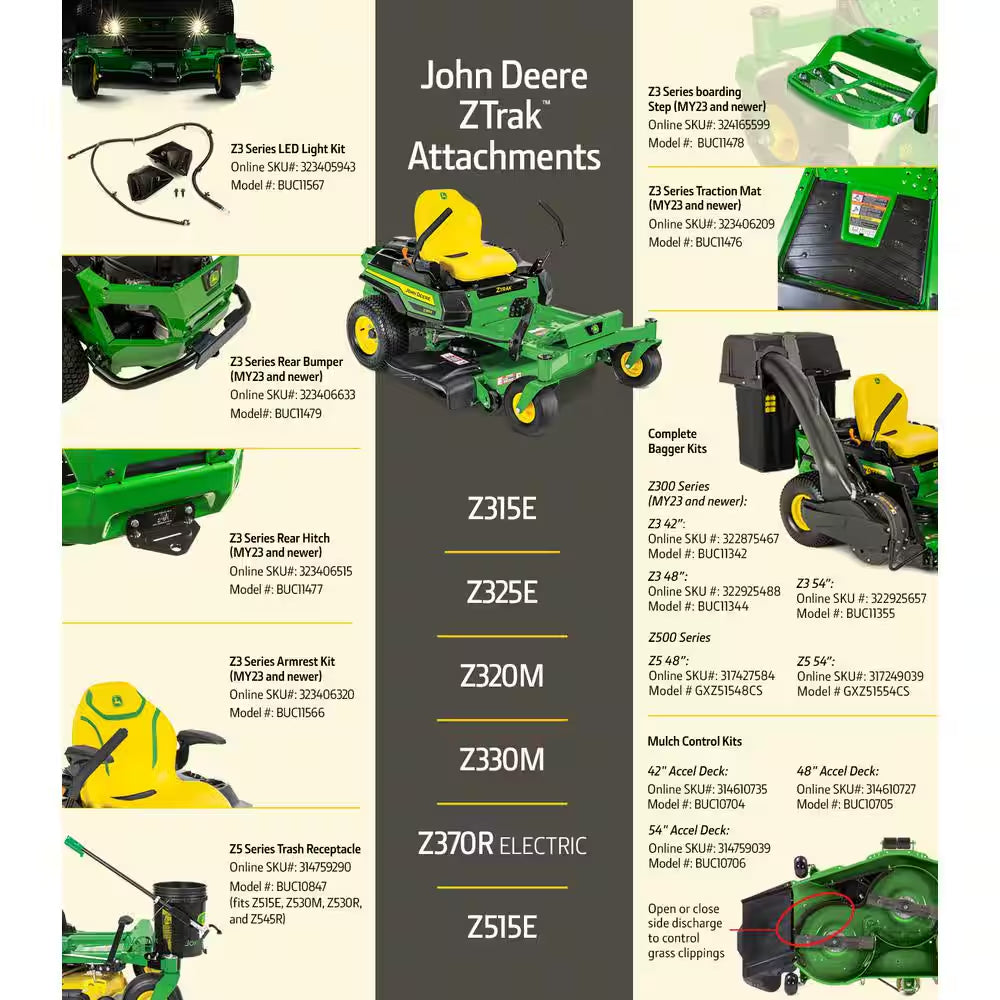 John Deere 20HP 42in Zero-Turn Lawn Mower