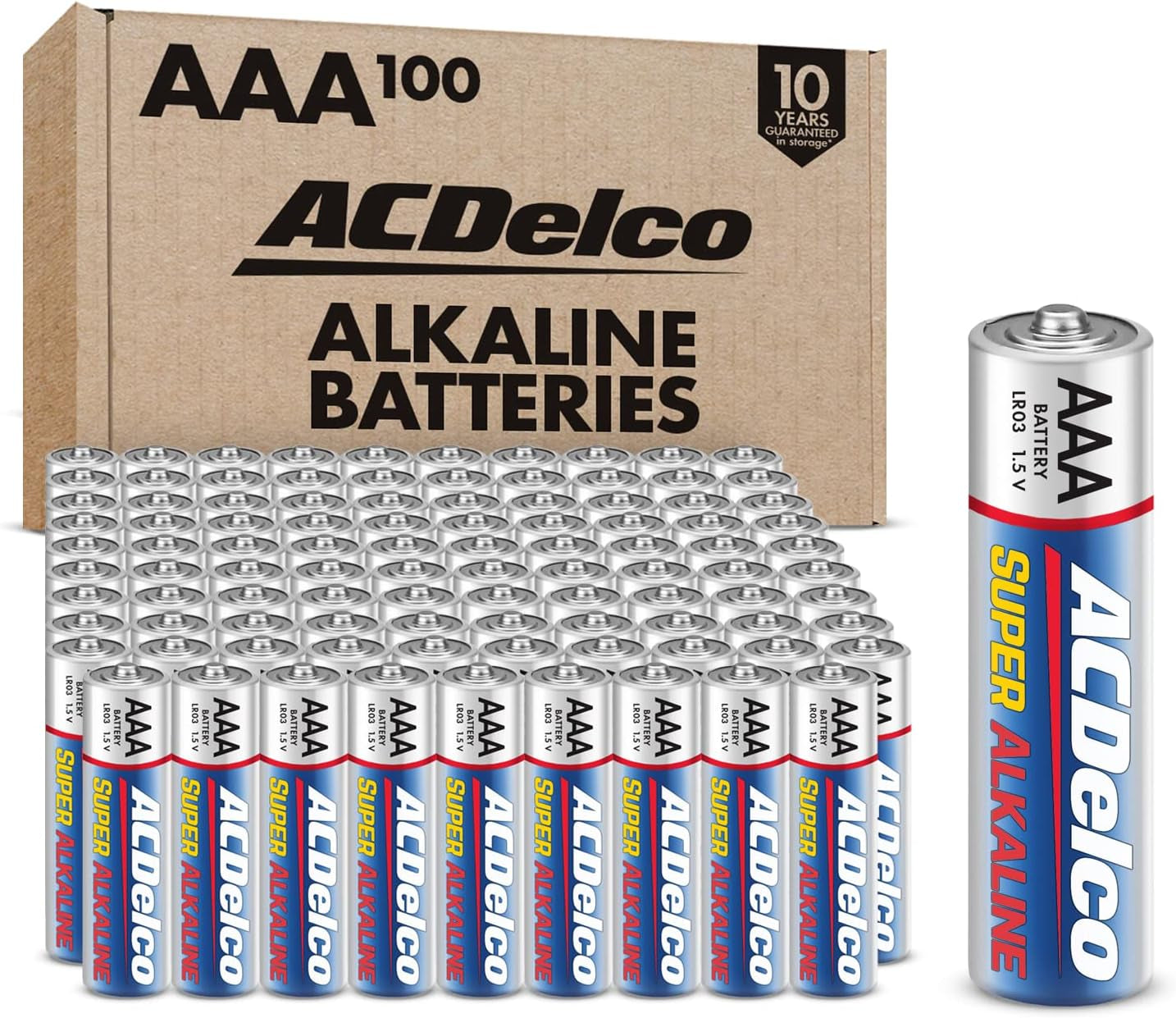 ACDelco 100-Count Pk AAA Batteries