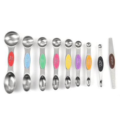 9pc Magnetic Measuring Spoon Set