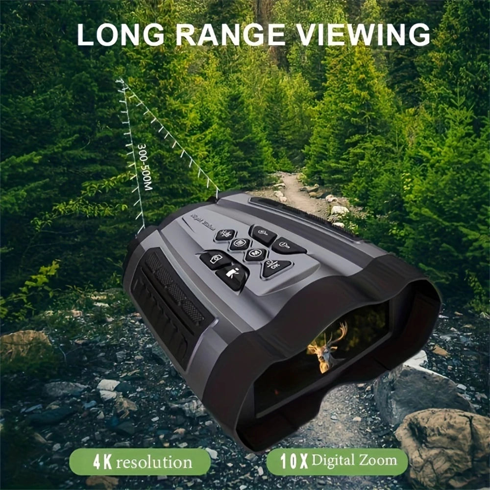 Portable 300M Infrared Night Vision Binoculars