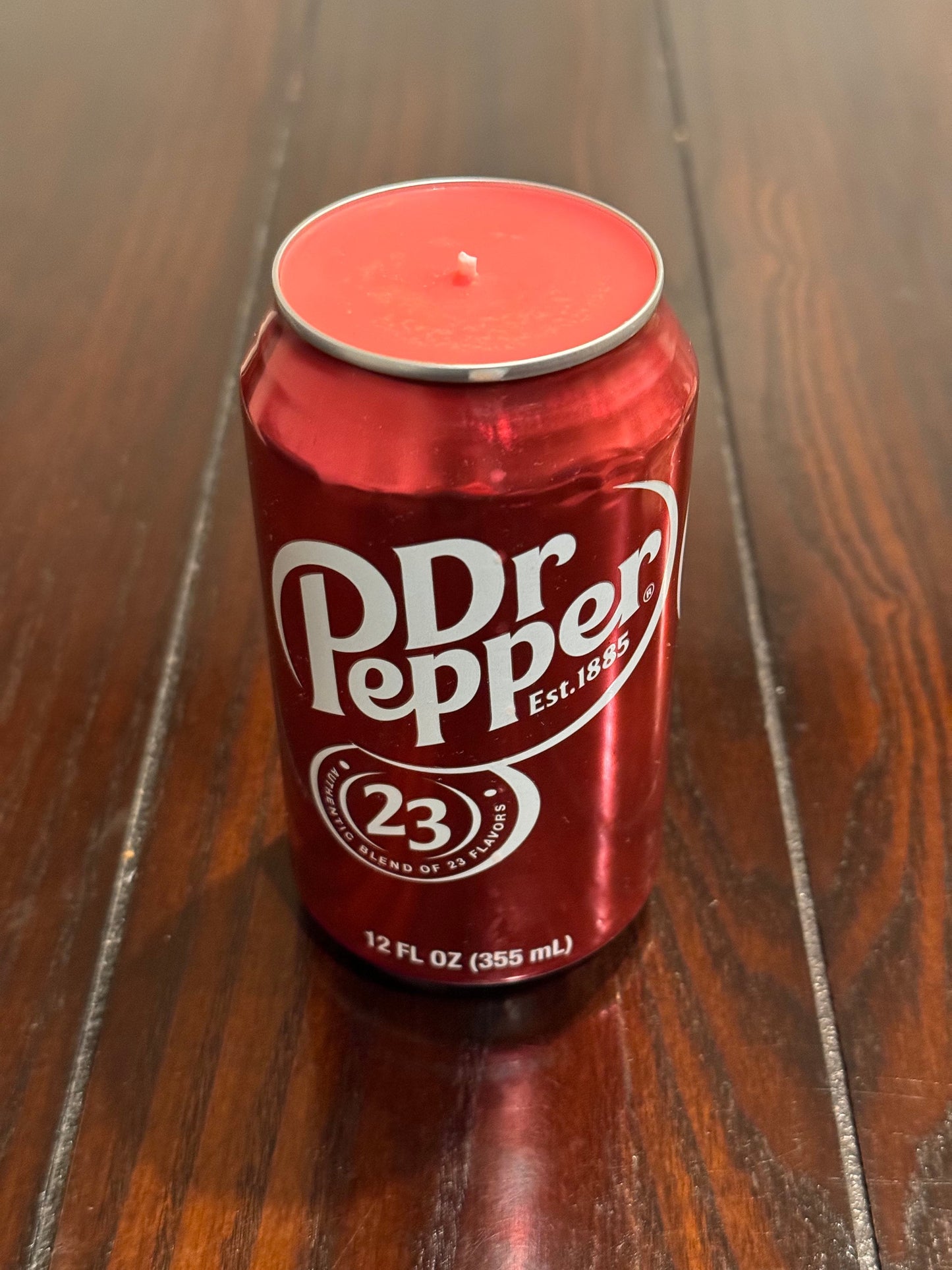 Dr Pepper-Scented Wax Candle