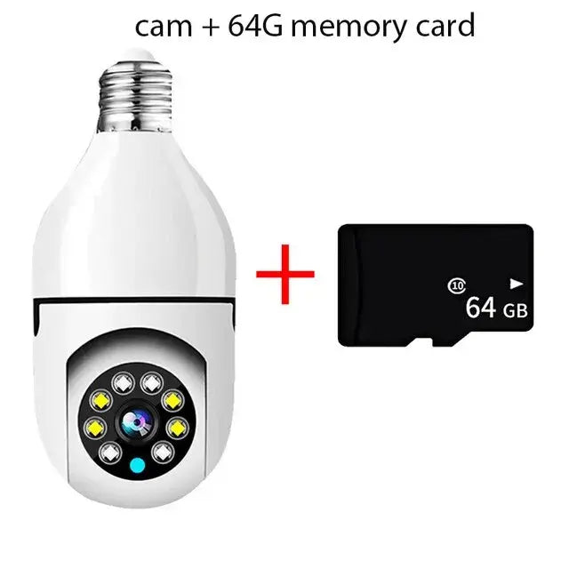 5G Bulb E27 Surveillance Camera