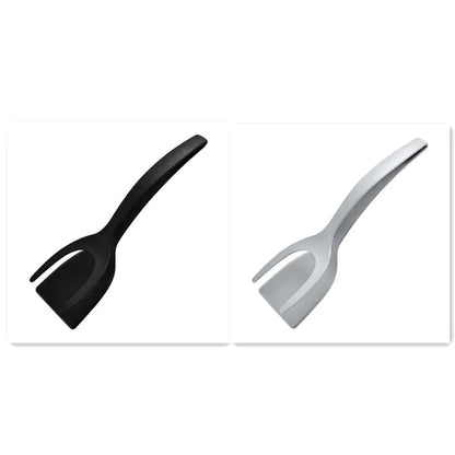 Grip And Flip 2-in-1 Tongs Egg Spatula