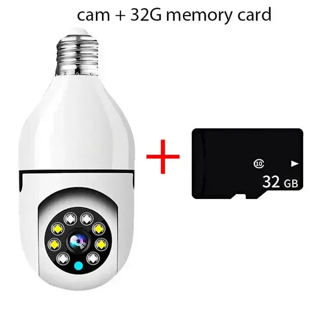 5G Bulb E27 Surveillance Camera