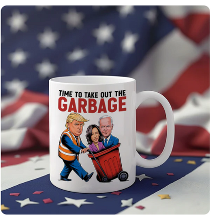 Trump "Time to Take Out the Garbage" Mug