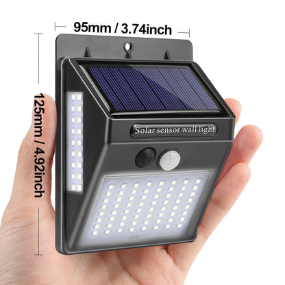 Garden Solar Lamp with PIR Motion Sensor LED Light